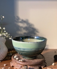 Bát men ombre xanh ngọc