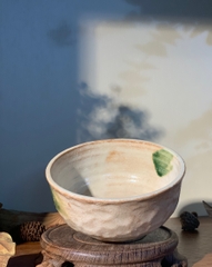 bát mộc lòng xoáy vệt xanh rêu