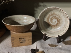 Bát nhỏ loe men đá Ontayaki