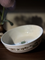 Bát size nhỡ vẽ cá