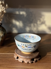 Bát mộc xanh ngọc Santaworld