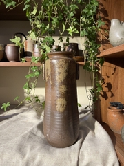 Bình mộc Bizen Goma 2 tai cách điệu