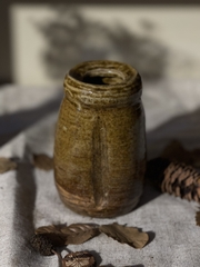 Bình mộc hình trụ Wabi Sabi