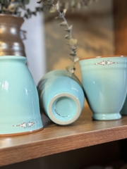 Bộ Noritake Boulder Ridge 5 cốc màu xanh mint