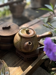 Bộ trà mộc Kyusu Nhật Bản cao cấp