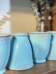 Bộ Noritake Boulder Ridge 5 cốc màu xanh mint