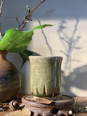 Cốc mộc men chảy rêu