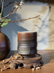 Cốc mộc lòng tráng men tiêu