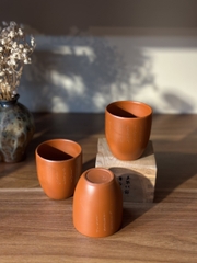 Cốc trà Tokoname vẽ thư pháp