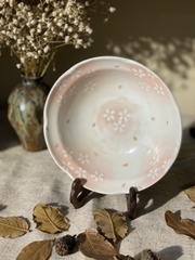 Đĩa Nhật Bản hoa anh đào hình bông hoa