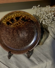 đĩa mộc socola chảy