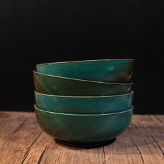 Tô nhỡ Nhật men lam hãng Mino