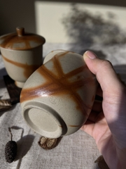 Ly trà Bizen Hidasuki có nắp