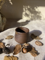 Ly trà Bizen vuốt tay Wabi Sabi