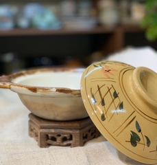 Niêu đất nung vẽ lá - LỖI