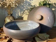 Nồi đất nung lòng tím tráng men