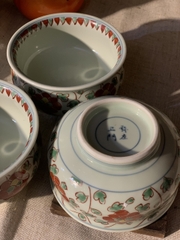 Chén tam thái miệng loe