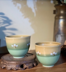 Set chén tráng men 3 màu