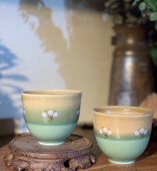 Set chén tráng men 3 màu