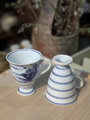 Set cốc men lam Thuận buồm xuôi gió ( 4c )