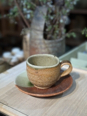 Set cốc mộc lòng tráng men