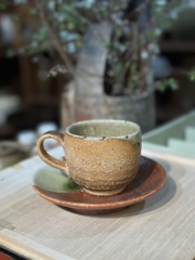 Set cốc mộc lòng tráng men