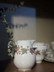 Set Trà chiều sứ xương cao cấp Anh Quốc Wedgwood- BST Ivy House - Hàng Sưu Tầm