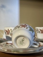 Set Trà chiều sứ xương cao cấp Anh Quốc Wedgwood- BST Ivy House - Hàng Sưu Tầm
