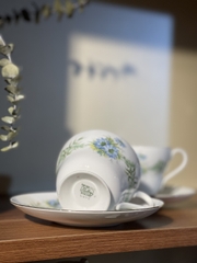 Set trà duo sứ xương cao cấp Shelley England