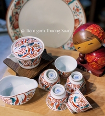 Bộ trà tam thái Houhin độc lạ sưu tầm