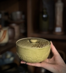 Thố tráng men họa tiết khung cảnh