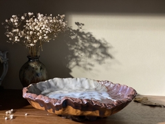 Thuyền trà - dầm trà mộc men chảy cốt nặng