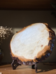 Thuyền trà - dầm trà mộc men chảy cốt nặng