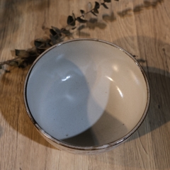 Tô mộc men xám vẽ hoa đào ( triện ký đáy )