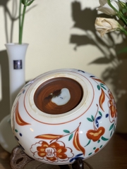 Tô nhỡ tam thái vẽ vàng cốt dày