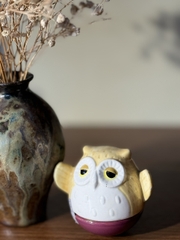 Tượng decor cú lật đật
