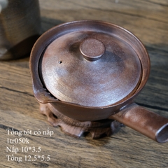 Ấm Kyusu cốt Banko (triện nghệ Nhân )