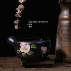 Tống mộc vẽ hoa đào
