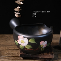 Tống mộc vẽ hoa đào