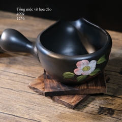 Tống mộc vẽ hoa đào