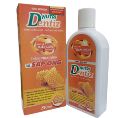 Nước súc miệng Nutri Dentiz - Giúp răng chắc khoẻ, thổi bay hôi miệng