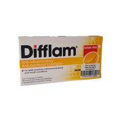 Difflam - Viêm ngậm kháng viêm, giảm đau họng