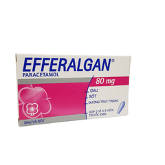 Efferalgan 80mg suppo