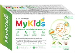 Gạc rơ lưỡi Mykids hộp 30 cái