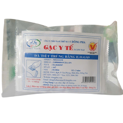 Gạc y tế đông pha 8cm x 9cm