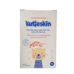 kem bôi dịu da cho bé KUTIESKIN - làm dịu mẩn ngứa, ngừa thâm sẹo, làm lành vết xước