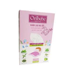 Khăn lau hạ sốt Oribebe 2y+