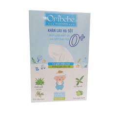 Khăn lau hạ sồt Oribebe 0+
