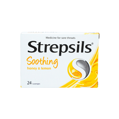Strepsils Soothing honey & lemon h/24 viên