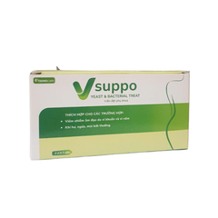 VSuppo - viêm nhiễm do vi khuẩn - vi nấm - khí hư, ngứa, mùi bất thường